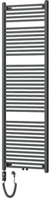 Mexen Mars, elektrické vykurovacie teleso 1800x600 mm, 900W, antracitová, W110-1800-600-2900-66