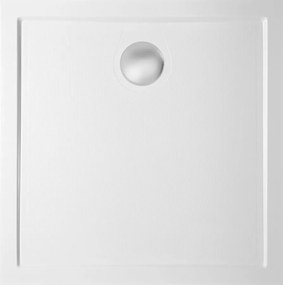 Gelco Gelco, GALLET sprchová vanička z liateho mramoru, štvorec 90x90cm, GQ9090