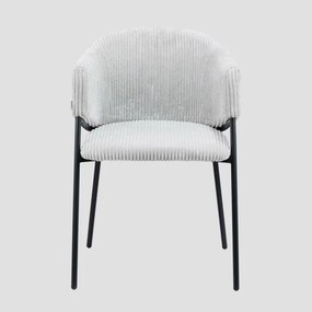 Jedálenská stolička PRAZER sivá 737954