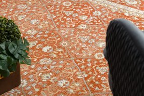 Koberec SOHO 477.27.LA300 OSTA geometrický naturálny terakotový / béžový