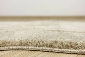 Kúpeľňový koberček Shell svetlobéžový