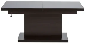 Rozkladací a zdvíhací konferenčný stolík wenge LUX