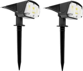 Bezdoteku LEDSolar 42 solárne vonkajšie svetlo svietidlo do zeme 2 ks, 42 LED, bezdrôtové, iPRO, 1W, studená farba