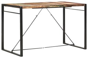 Barový stolík 180x90x110 cm masívne recyklované drevo 285961
