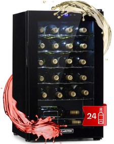 Shiraz 24 Uno, vinotéka, 63 l, 24 fliaš, 5-18°C, dotykový ovládací panel