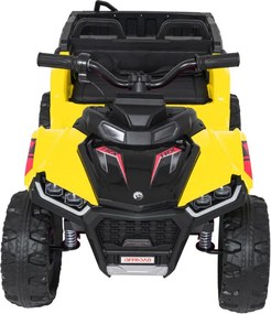 Elektrická štvorkolka Quad Sport TX 4 × 4 žltá