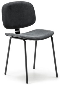 Čierne jedálenské stoličky v súprave 2 ks Arus – Marckeric