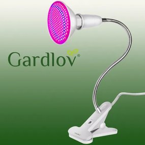 Gardlov 16348 LED Lampička na pestovanie rastlín s klipom GROW 9.5 W