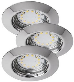Rabalux LED zápustné bodové svietidlo Lite 3x3W | 720lm | 3000K | IP40 - set 3 svietidiel, 1047