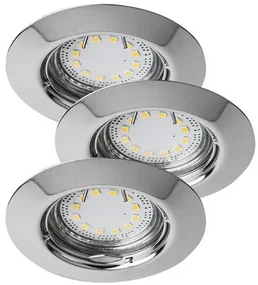 Rabalux LED zápustné bodové svietidlo Lite 3x3W | 720lm | 3000K | IP40 - set 3 svietidiel, 1047