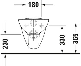 Duravit 45351900A1 - Závesné WC s sedátkom D-CODE keramika/lesklá biela