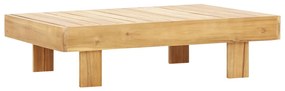 Konferenčný stolík 100x60x25 cm masívne akáciové drevo