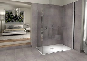 Polysan Polysan, FLEXIA sprchová vanička z liateho mramoru štvrťkruh, s možnosťou úpravy rozmeru, 80x80x2,5cm, R550, 91171