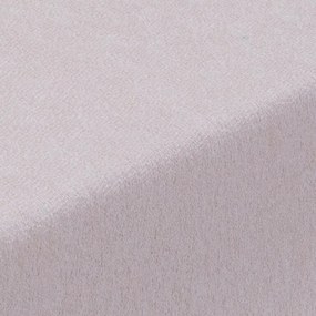 Napínacia plachta na posteľ froté EXCLUSIVE kávová sada 2 ks 90 x 200 cm