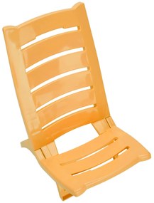 Plážové křeslo Tirreno žluté