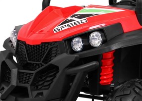 Ramiz Terénna bugina Grand Buggy Lift pre deti červená + pohon 4x4 + diaľkové ovládanie + MP3 + LED