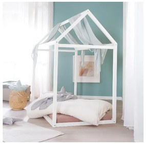 roba Detská domčeková posteľ Montessori (biela)  (100397149)
