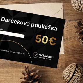 Darčekový poukaz v hodnote 50€ - tlačená verzia