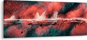 Obraz - Výbuch v petroleji (120x50 cm)