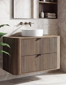 Skrinka pod umývadlo 80 cm Lando - orech elegant