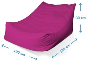 Sedací vak Lounge čokoládovohnedá, hnedá