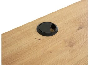 Pc stolík Noralan I (dub artisan + čierna). Vlastná spoľahlivá doprava až k Vám domov. 1122709