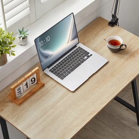 Set do pracovne stôl TAYLOR SONOMA 100x50 cm + kreslo AVOLA VELVET kráľovsky modré