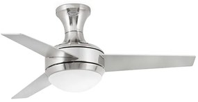 Stropný ventilátor s osvetlením Faro MINI UFO 33455 sivá/javor + záruka 3 roky ZADARMO