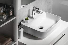 Biele keramické umývadlo 50x40 cm Garda – Sapho