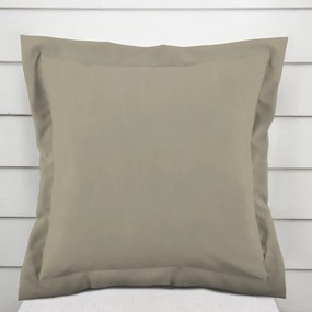 Biante Bavlnená saténová obliečka na vankúš s lemom ST-021 Latte 60 x 60 cm