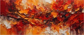 Obraz - Abstrakcia (120x50 cm)