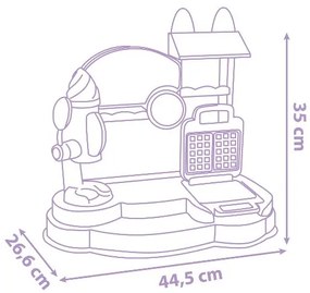 Smoby Gabinin kúzelný domček zmrzlináreň/kuchyňa (zmrzlináreň)  (100392189)