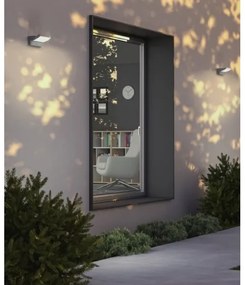 Redo 90587 - LED vonkajšie svietidlo so senzorom FLIP LED/20W/230V 3000K IP54 antracit