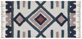 Bavlnený koberec 80 x 150 cm viacfarebný KOZLU Beliani
