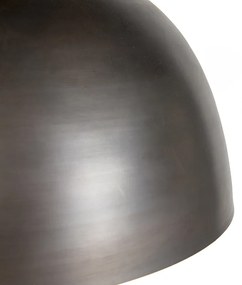 Priemyselné závesné svietidlo antická hnedá 60 cm - Hoodi