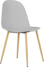 Jedálenská stolička strieborná CT-972 SIL2