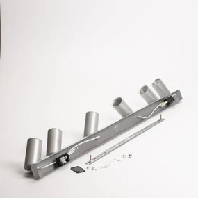 Brilagi - Kúpeľňové bodové svietidlo SELE 6xGU10/30W/230V IP44 strieborná