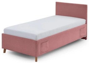 Ružová detská posteľ s úložným priestorom 90x200 cm Cool – Meise Möbel
