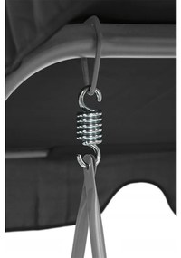 Záhradná hojdačka sivej farby COMFORT