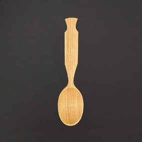 AMADEA Drevená lyžica, masívne drevo, dĺžka 20 cm
