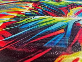 Koberec s futbalovým motívom – viacfarebný, polyester | 100x150 Rozmer: 120x170 cm