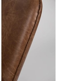 Hnedé kreslo White Label Bon