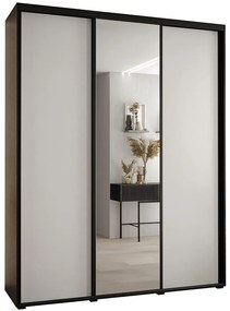 Skriňa 45 Canaris 3 200 čierna/biela/čierna