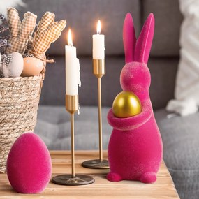 VEĽKONOČNÁ SOŠKA PRINTE3 8X25 CM RUŽOVÁ