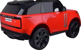 JOKOMISIADA Elektrické auto na batérie RANGE ROVER 4x4 s displejom na diaľkové ovládanie červené PA0319