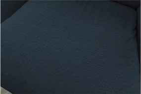 Tmavomodrý sedací vak z umelej kožušiny Lilibet – Bobochic Paris