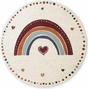 Koberec Hanse Home ADVENTURES LUVY krémový kruh