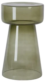Sklenený okrúhly odkladací stolík ø 30 cm Dakwa – Light & Living