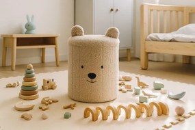 Taburetka PUFFY svetlobéžová PHO4250