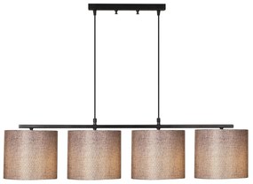 Stropné svietidlo VALIZ hnedé